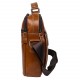 Мужская кожаная сумка через плечо BUFFALO BAGS M369C-1 коричневая