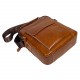 Мужская кожаная сумка через плечо BUFFALO BAGS M369C-1 коричневая