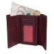 Кошелек женский кожаный MB1106bordo
