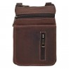 Мужская кожаная сумка через плечо BUFFALO BAGS M6262C коричневая