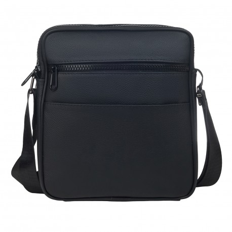 Барсетка мягкая кожаная BUFFALO BAGS M6265A черная