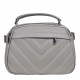 Сумка женская из натуральной кожи MB615grey