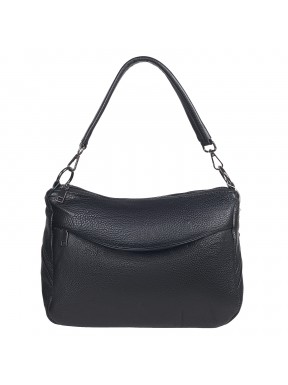 Сумка женская из натуральной кожи MB616black