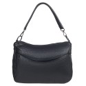 Сумка женская из натуральной кожи MB616black