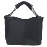Сумка женская из натуральной кожи MB613black