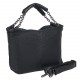 Сумка женская из натуральной кожи MB613black