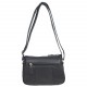 Сумка женская из натуральной кожи MB7787black