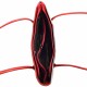 Сумка женская кожаная Desisan 377-131 красный лазер