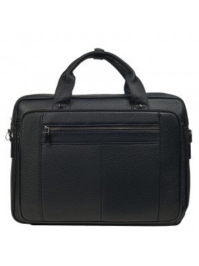 Портфель мягкий кожаный BUFFALO BAGS M5079A черный