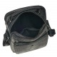Мужская кожаная сумка через плечо BUFFALO BAGS M6014A-1 черная кроко