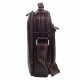 Мужская кожаная сумка через плечо BUFFALO BAGS M6014C-2 темно-коричневая кроко