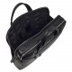 Портфель кожаный Desisan 655-01 черный флотар
