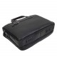 Портфель кожаный Desisan 655-01 черный флотар
