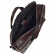 Портфель кожаный Desisan 655-09 коричневий флотар
