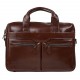 Портфель мягкий кожаный BUFFALO BAGS 7122C-2 коричневый