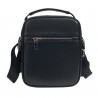 Мужская кожаная сумка через плечо BUFFALO BAGS M2458A черная