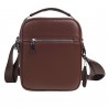 Мужская кожаная сумка через плечо BUFFALO BAGS M2458C коричневая