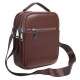 Мужская кожаная сумка через плечо BUFFALO BAGS M2458C коричневая