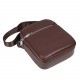 Мужская кожаная сумка через плечо BUFFALO BAGS M2458C коричневая