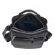 Мужская кожаная сумка через плечо BUFFALO BAGS M2451A черная