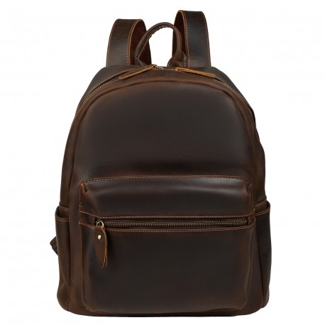 Кожаный рюкзак BUFFALO BAGS M2315R-1 коричневый нубук