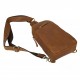 Кожаный рюкзак через плечо BUFFALO BAGS M9246C коричневый нубук