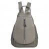 Кожаный женский рюкзак BUFFALO BAGS MB3191grey