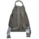 Кожаный женский рюкзак BUFFALO BAGS MB3191grey