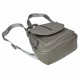 Кожаный женский рюкзак BUFFALO BAGS MB3191grey