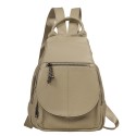 Кожаный женский рюкзак BUFFALO BAGS MB3192beige