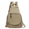 Кожаный женский рюкзак BUFFALO BAGS MB3192beige