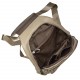 Кожаный женский рюкзак BUFFALO BAGS MB3192beige