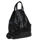 Кожаный женский рюкзак BUFFALO BAGS MB7733black