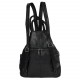 Кожаный женский рюкзак BUFFALO BAGS MB7733black