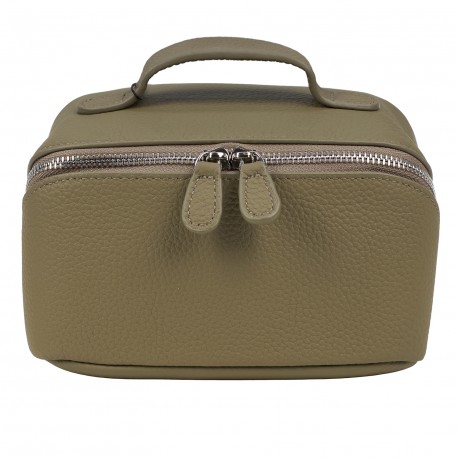 Косметичка женская из натуральной кожи MB7806taupe