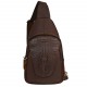 Кожаный рюкзак BUFFALO BAGS M8082Q коричневый