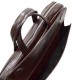 Портфель кожаный Desisan 340-019 коричневый флотар