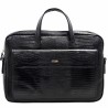 Портфель кожа Desisan 340-143 черный лазер