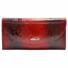 Кошелек женский кожаный Desisan 733-500 красный узор