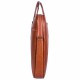 Портфель кожаный Desisan 321-015 рыжий флотар