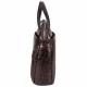 Портфель кожаный Desisan 1335-19 коричневый кроко