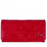 Кошелек женский кожа Desisan 057-424 красные цветы