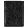 Портмоне кожа GRASS 352-8 черный флотар