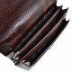 Портфель кожаный Desisan 206-019 коричневый флотар