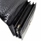 Портфель кожаный Desisan 317-11 черный кроко