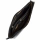 Сумка женская кожаная Desisan 1515-633 черный кроко лак