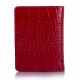 Кошелек женcкий кожаный CANPEL 967-142 красный кроко лак