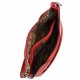 Сумка женская кожаная Desisan 3018-4 красный флотар