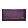 Кошелек женcкий кожа CANPEL 157-95 фиолетовый флотар