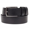 Ремень кожаный GRASS классика 3,5 см 3066-01 черный
